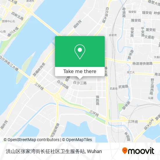 洪山区张家湾街长征社区卫生服务站 map