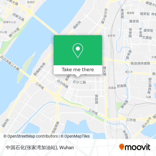 中国石化(张家湾加油站) map