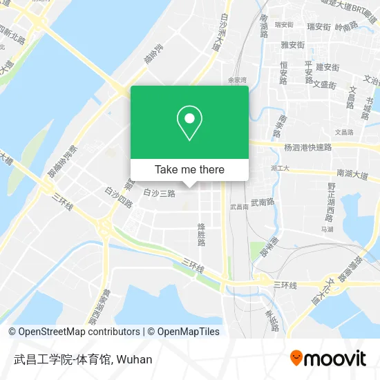 武昌工学院-体育馆 map