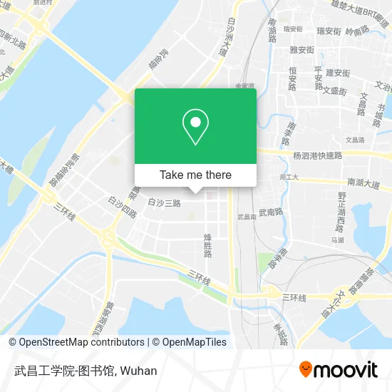 武昌工学院-图书馆 map