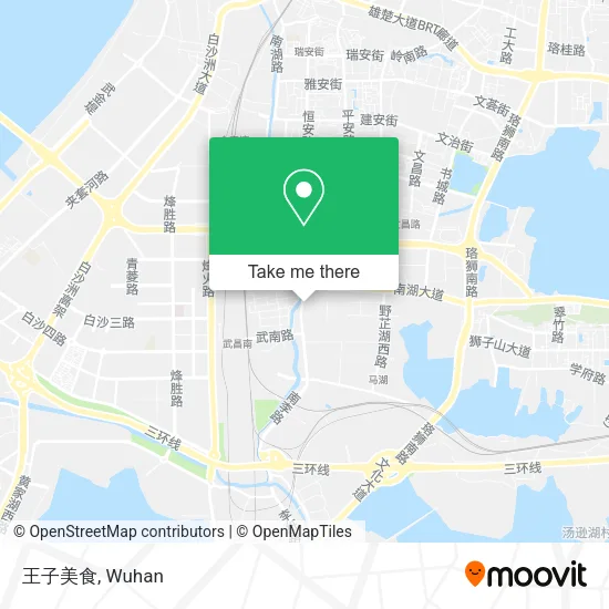 王子美食 map