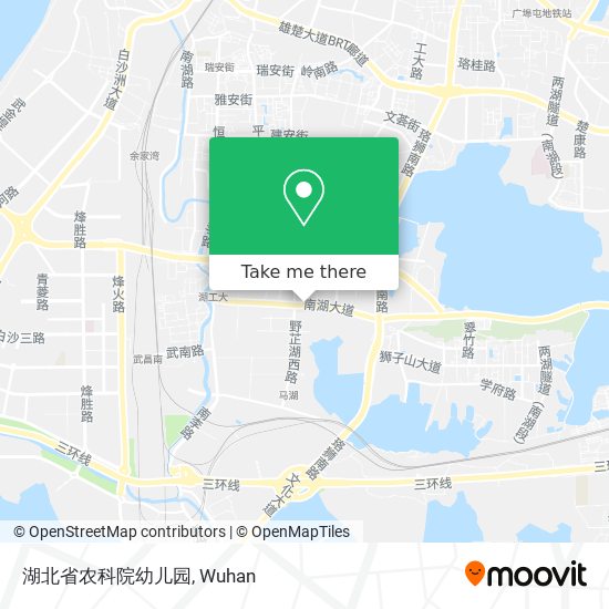 湖北省农科院幼儿园 map