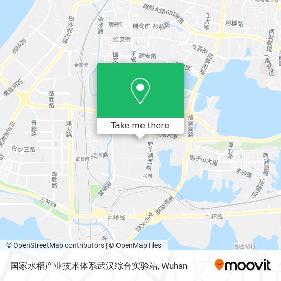 国家水稻产业技术体系武汉综合实验站 map