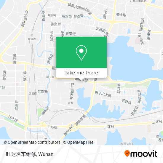 旺达名车维修 map
