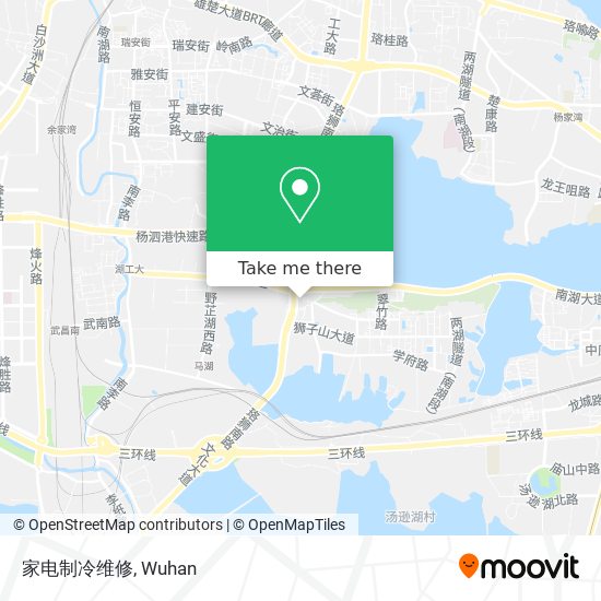 家电制冷维修 map