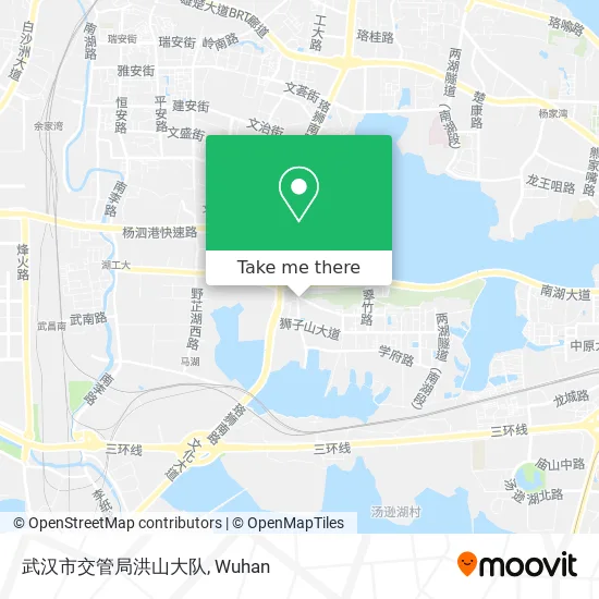 武汉市交管局洪山大队 map