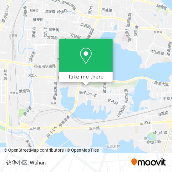 锦华小区 map