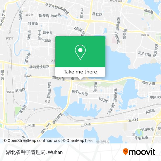 湖北省种子管理局 map
