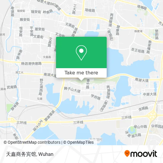 天鑫商务宾馆 map