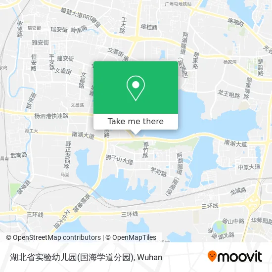 湖北省实验幼儿园(国海学道分园) map