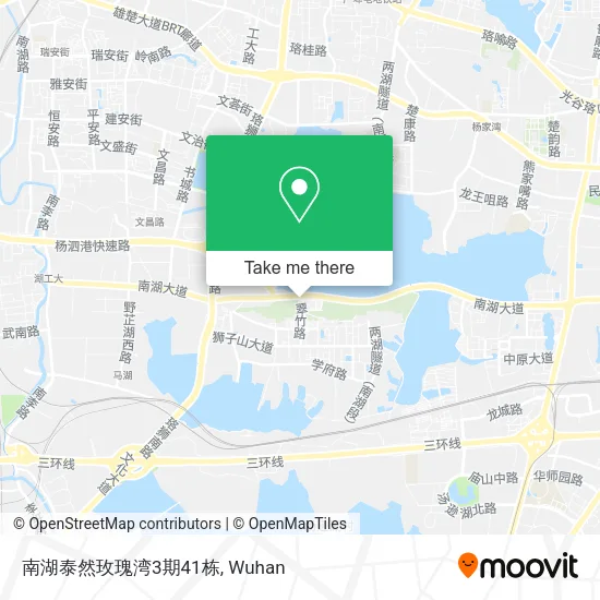 南湖泰然玫瑰湾3期41栋 map