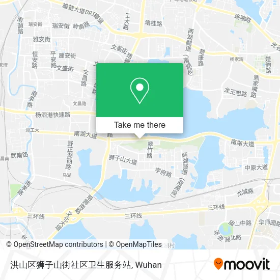 洪山区狮子山街社区卫生服务站 map