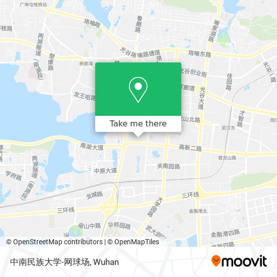 中南民族大学-网球场 map