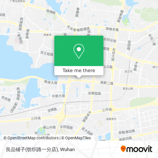 良品铺子(纺织路一分店) map