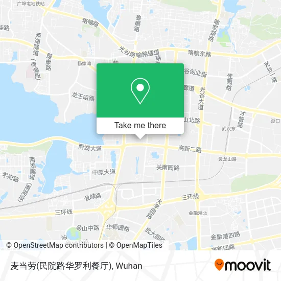 麦当劳(民院路华罗利餐厅) map