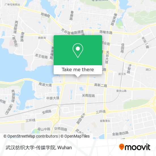 武汉纺织大学-传媒学院 map