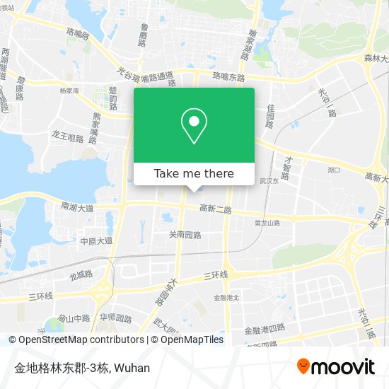 金地格林东郡-3栋 map