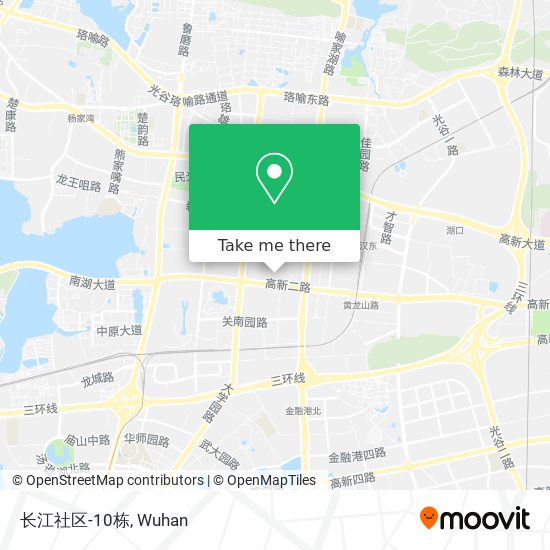 长江社区-10栋 map