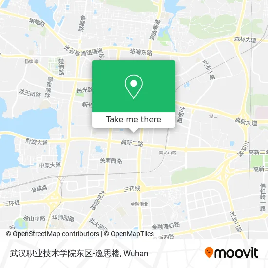 武汉职业技术学院东区-逸思楼 map