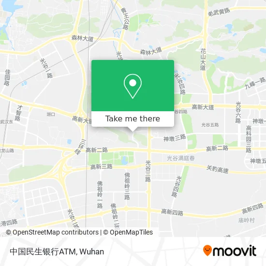中国民生银行ATM map