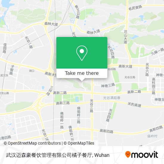 武汉迈森豪餐饮管理有限公司橘子餐厅 map