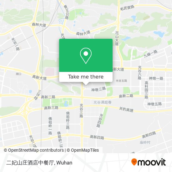 二妃山庄酒店中餐厅 map