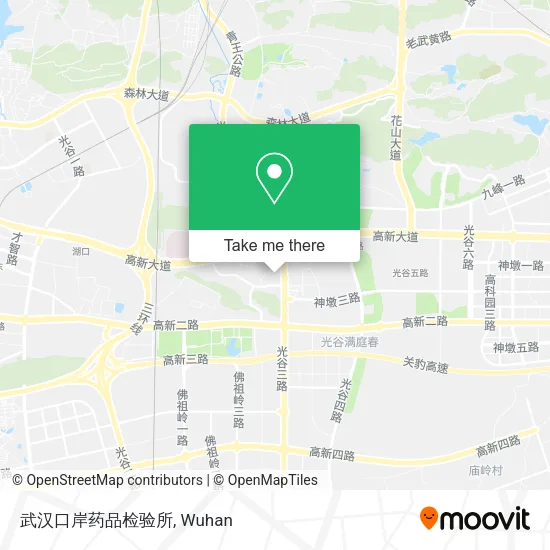 武汉口岸药品检验所 map