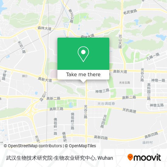 武汉生物技术研究院-生物农业研究中心 map