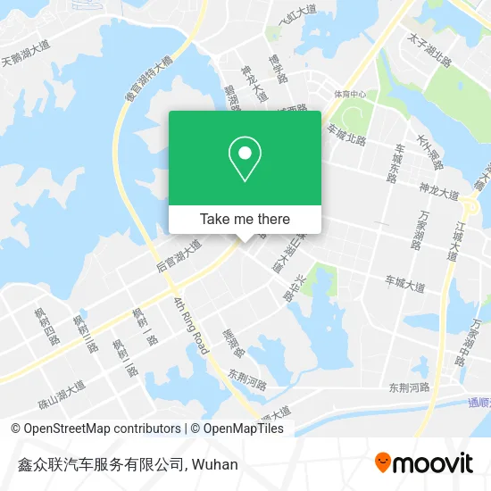 鑫众联汽车服务有限公司 map