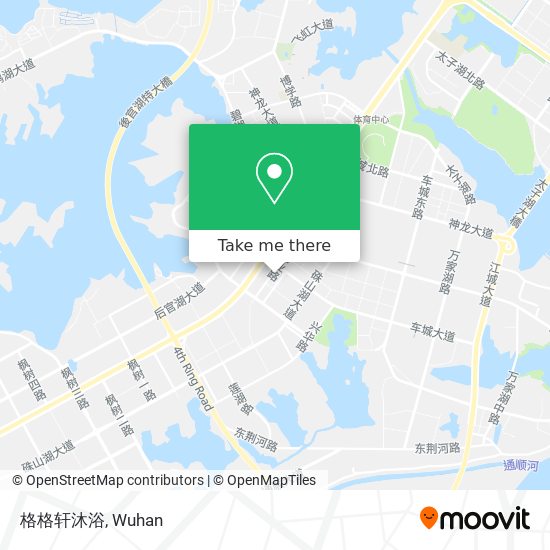 格格轩沐浴 map