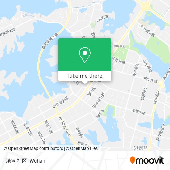 滨湖社区 map