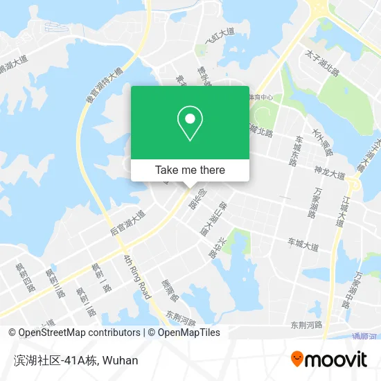 滨湖社区-41A栋 map
