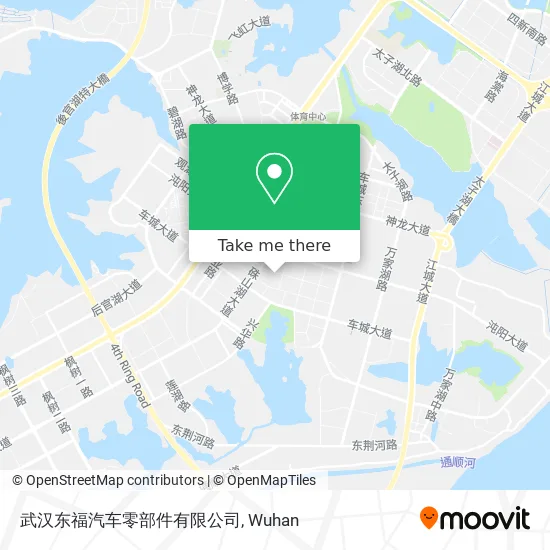 武汉东福汽车零部件有限公司 map