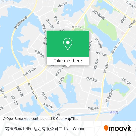 铭祥汽车工业(武汉)有限公司二工厂 map