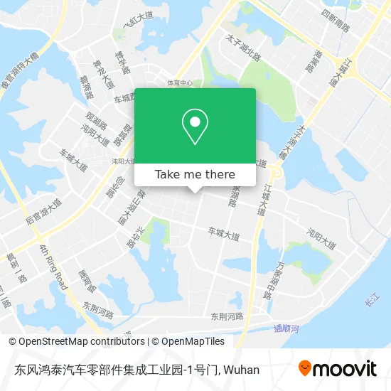 东风鸿泰汽车零部件集成工业园-1号门 map