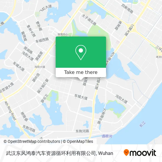 武汉东风鸿泰汽车资源循环利用有限公司 map