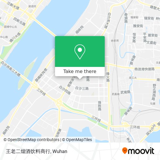 王老二烟酒饮料商行 map