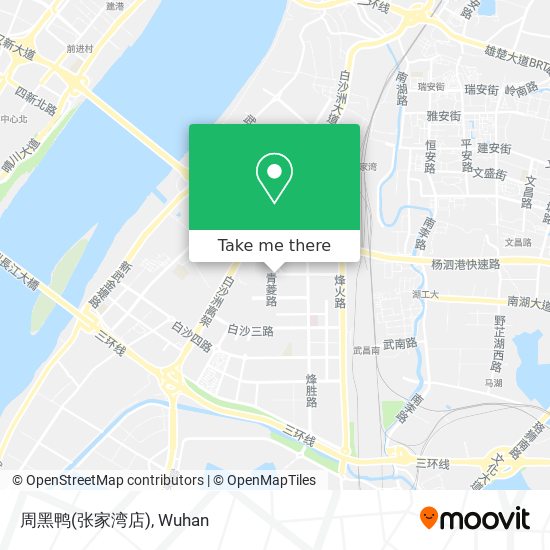 周黑鸭(张家湾店) map