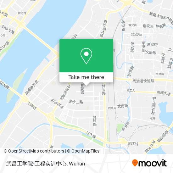 武昌工学院-工程实训中心 map