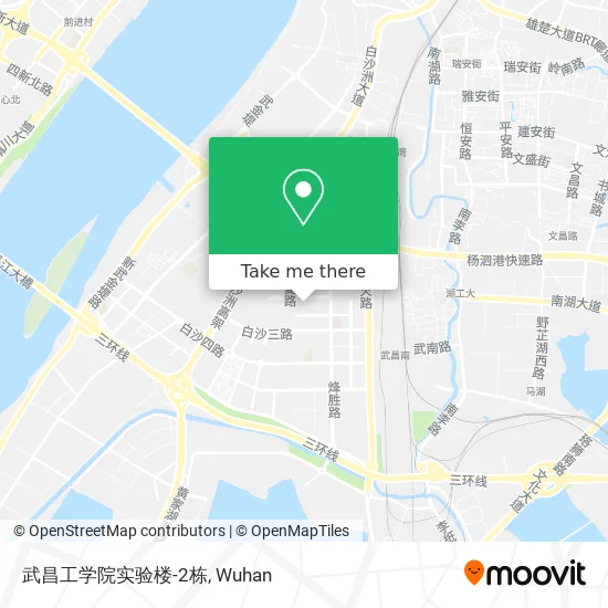 武昌工学院实验楼-2栋 map