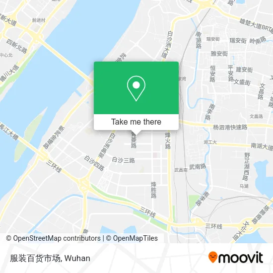 服装百货市场 map