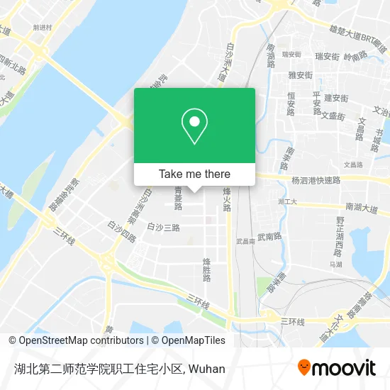 湖北第二师范学院职工住宅小区 map