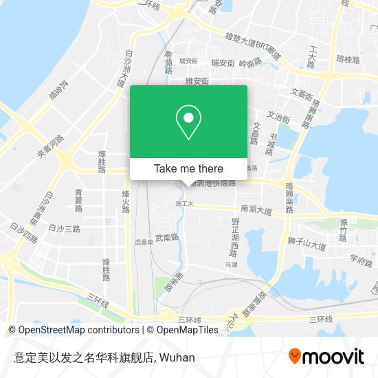 意定美以发之名华科旗舰店 map