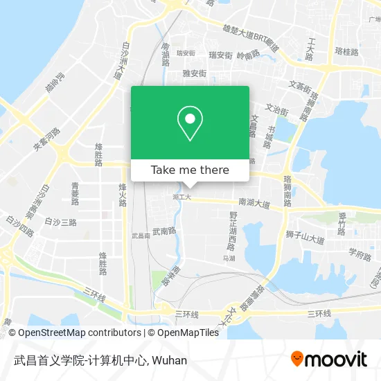 武昌首义学院-计算机中心 map