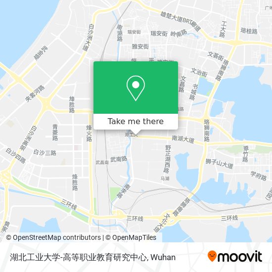 湖北工业大学-高等职业教育研究中心 map
