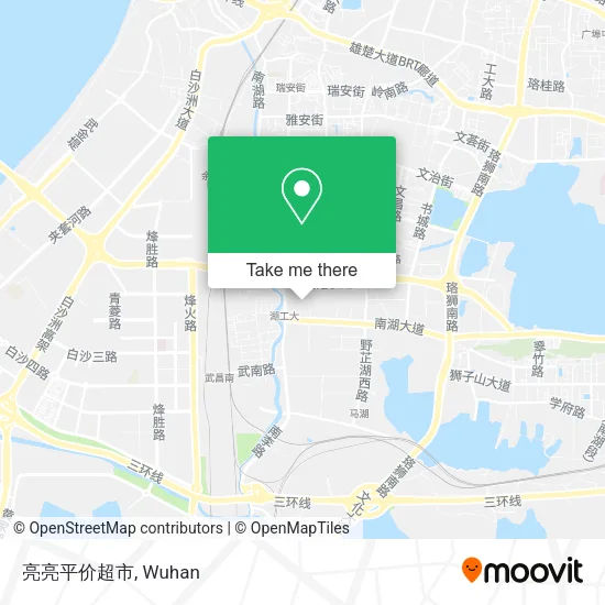 亮亮平价超市 map