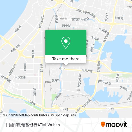 中国邮政储蓄银行ATM map