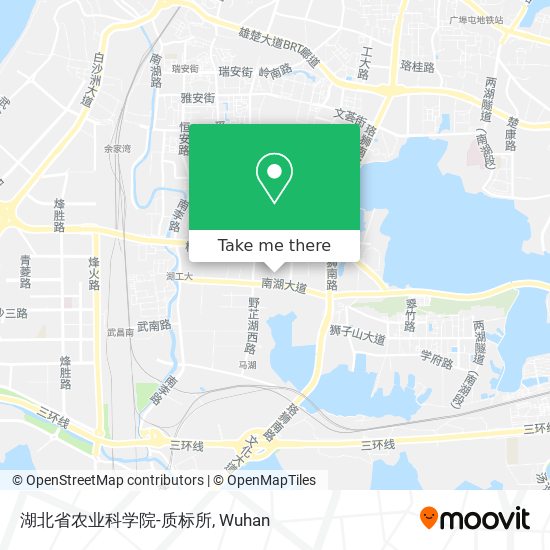 湖北省农业科学院-质标所 map