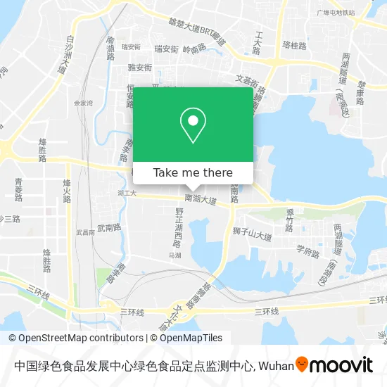中国绿色食品发展中心绿色食品定点监测中心 map