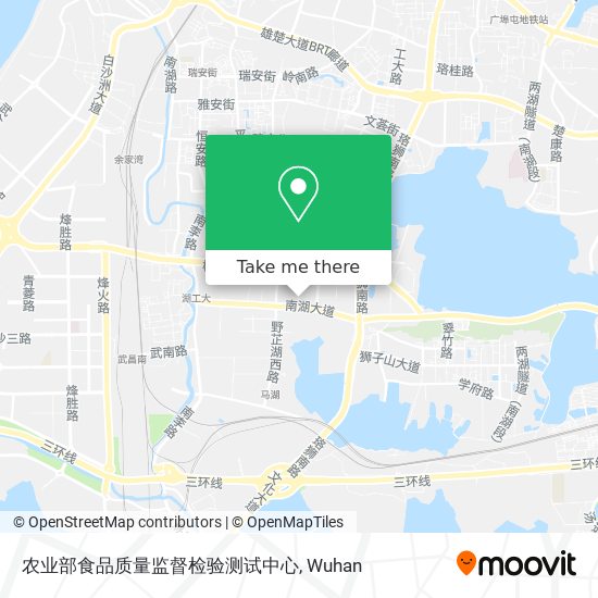 农业部食品质量监督检验测试中心 map